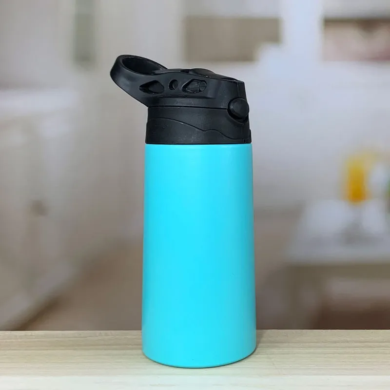 12 oz Vacuum Insulated Stainless Steel Sport Kids Bottle - Powder Coated