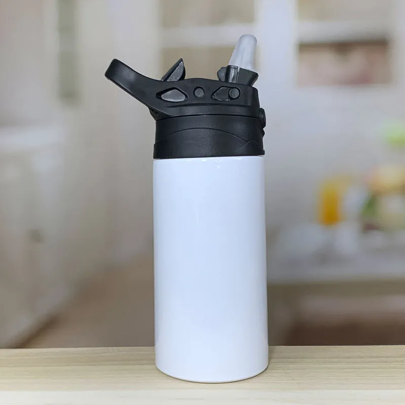 12 oz Vacuum Insulated Stainless Steel Sport Kids Bottle - Powder Coated