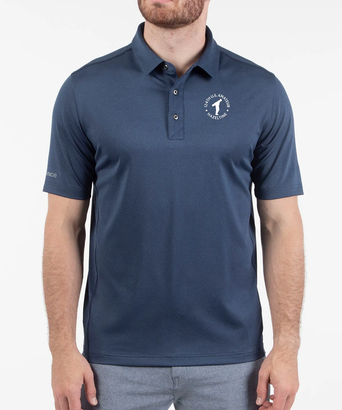 124th U.S. Amateur Men's Sunice Fynn Body Mapping Knit Polo