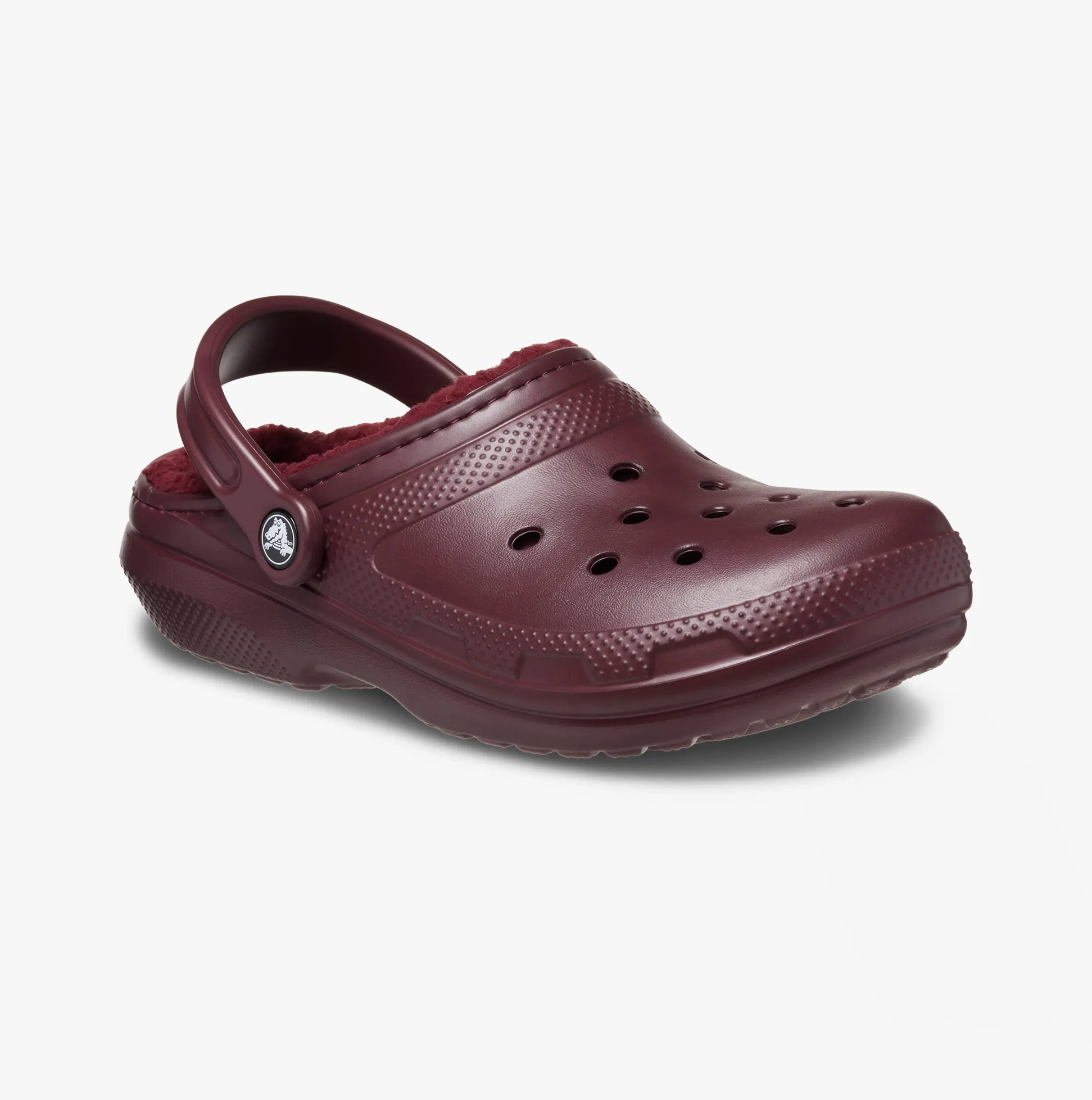 203591-6WD CLASSIC LINED Unisex Adults Clogs Dark Cherry