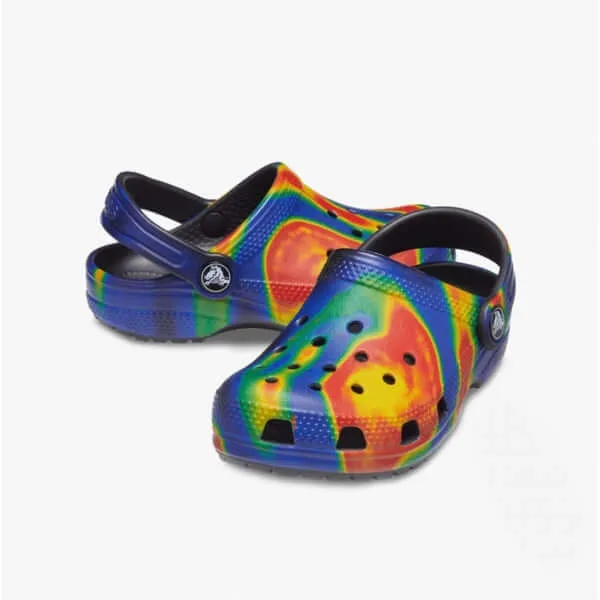 207588-089 CLASSIC SOLARIZED Kids Clogs Black/Navy