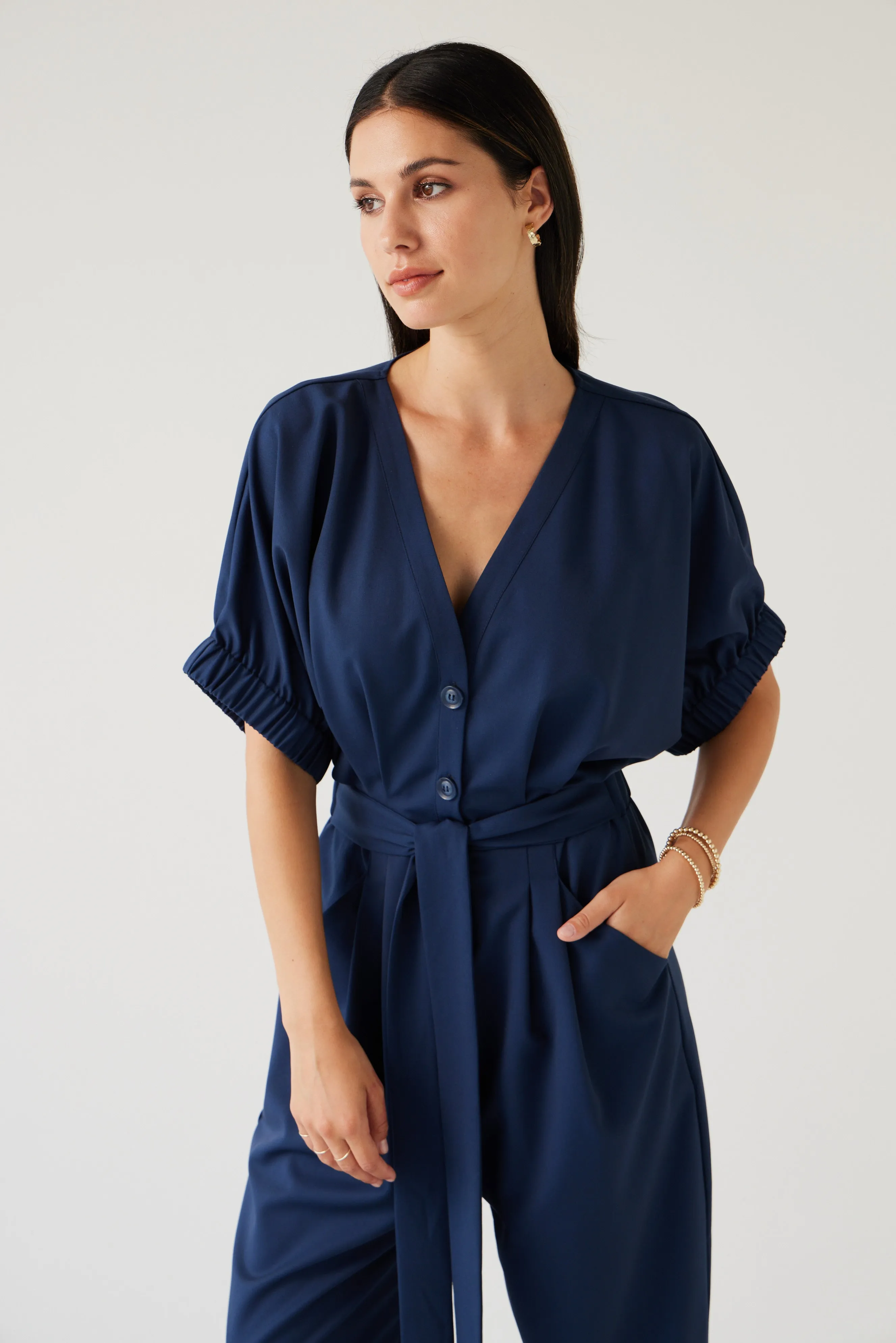 Ace Jumpsuit | Indigo