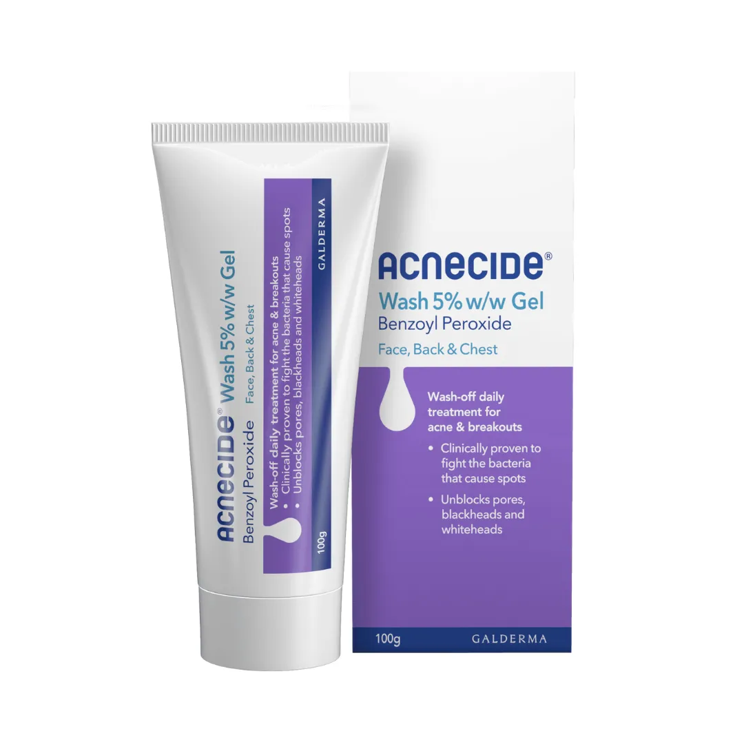 Acnecide Wash Gel w/w 5% Treatment 100g (P) (A)