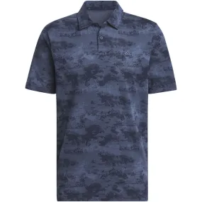 adidas Go-To Print Polo Shirt - Collegiate Navy