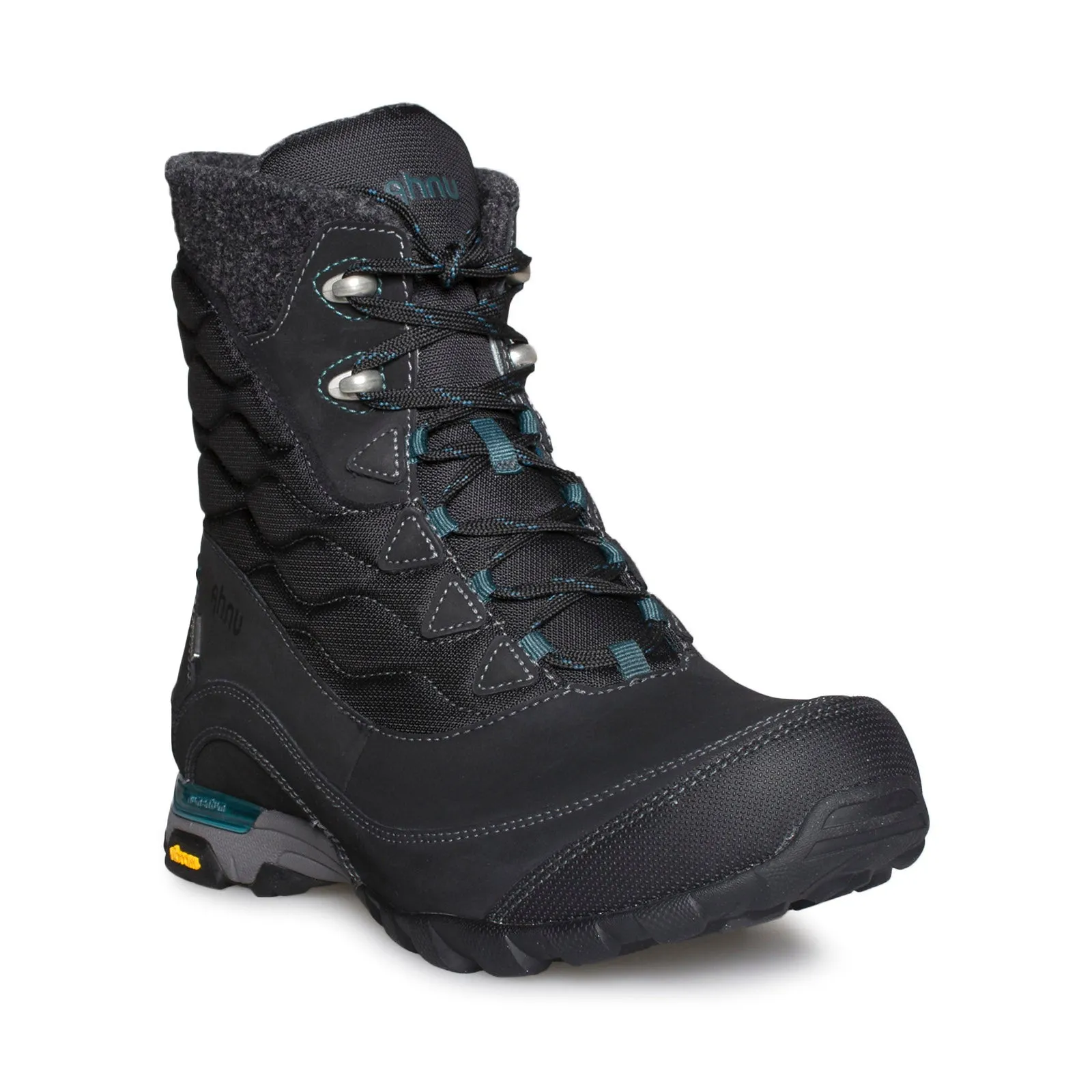 Ahnu Sugarfrost Insulated WP Black Boots - Women's