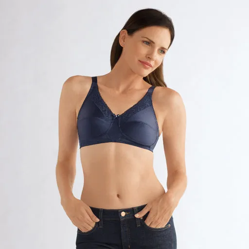 *Amoena Nancy Mastectomy Bra Dark Navy