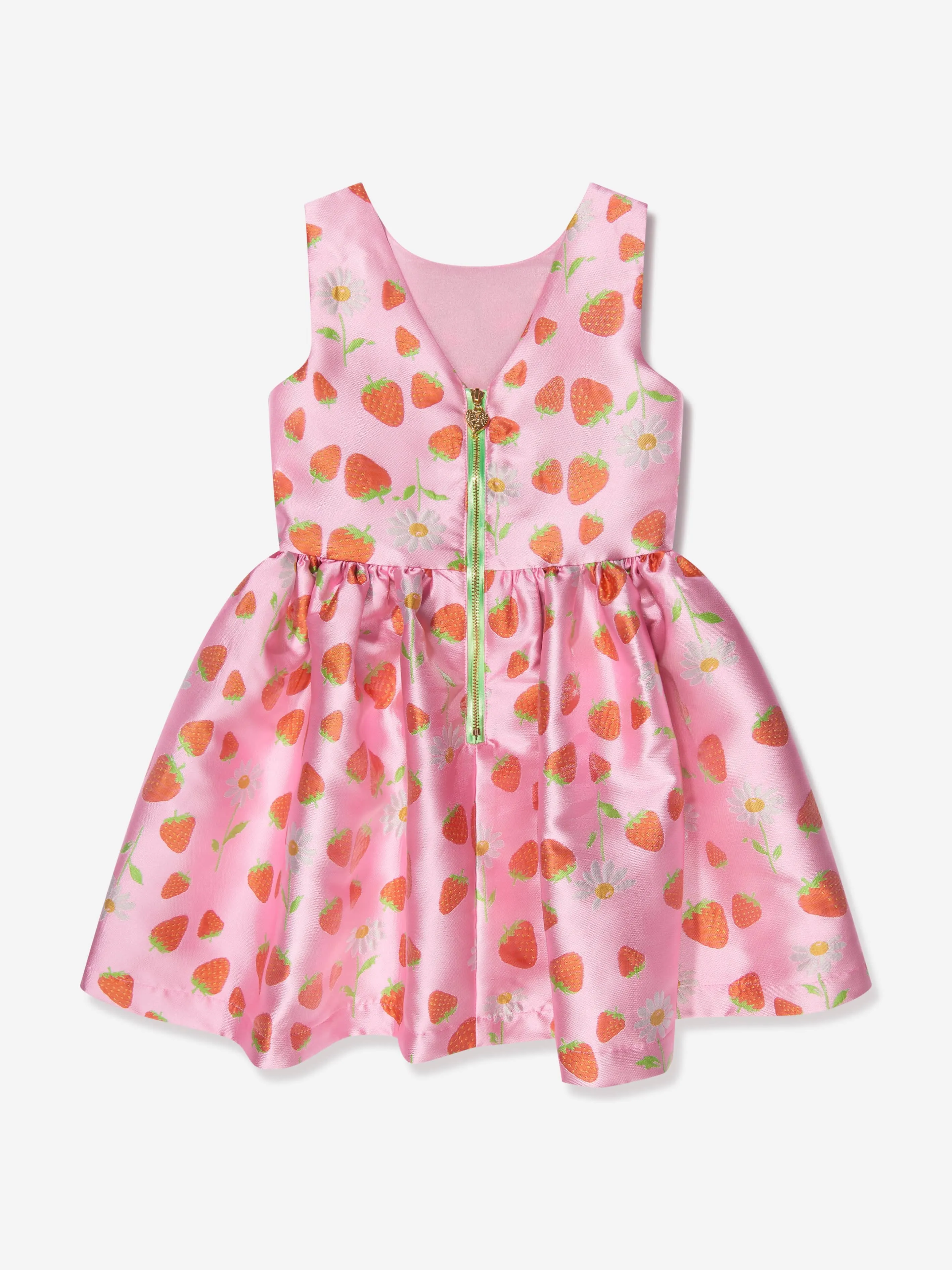 Angels Face Girls Ruby Strawberry Dress in Pink