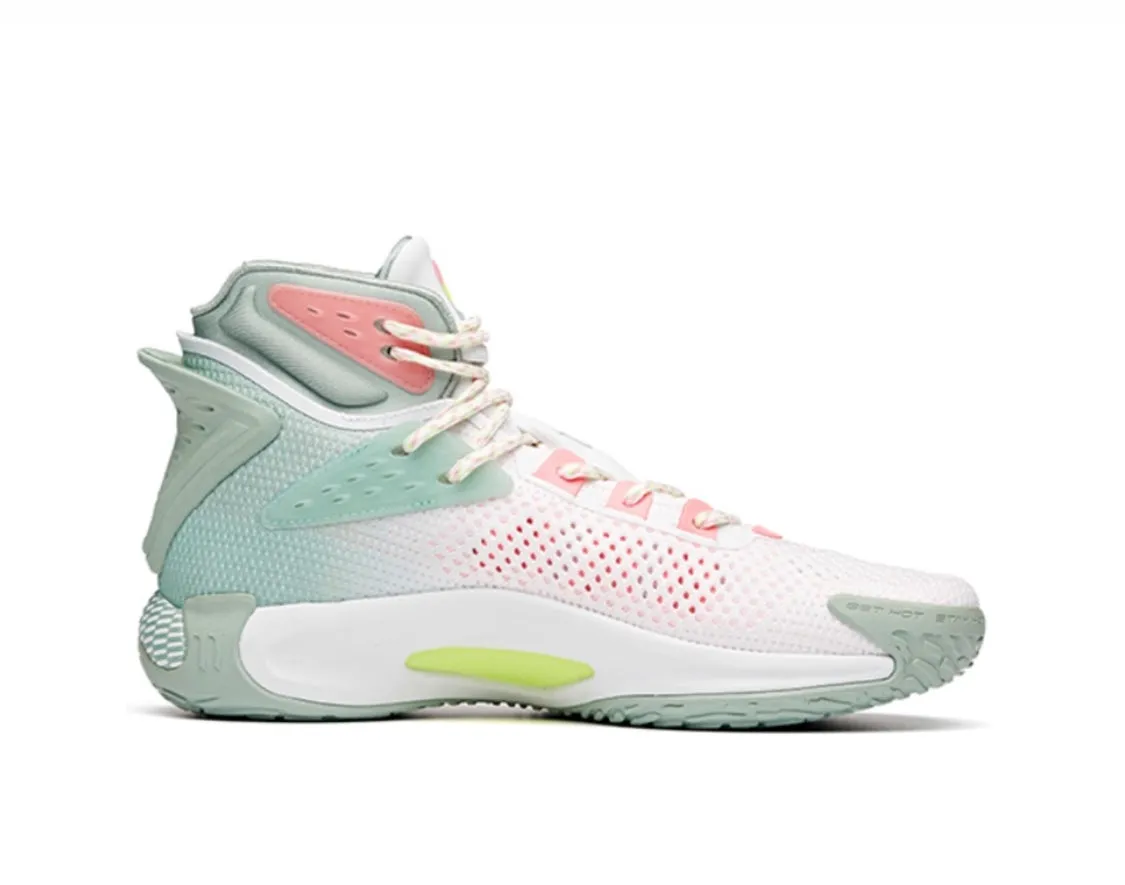 Anta Men's Klay Thompson Kt5 High White/Green/Pink