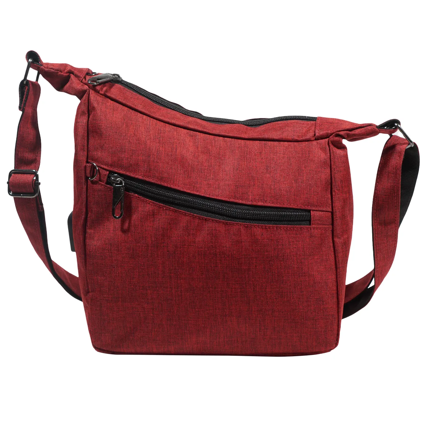 Anti Theft Crossbody Bag Red