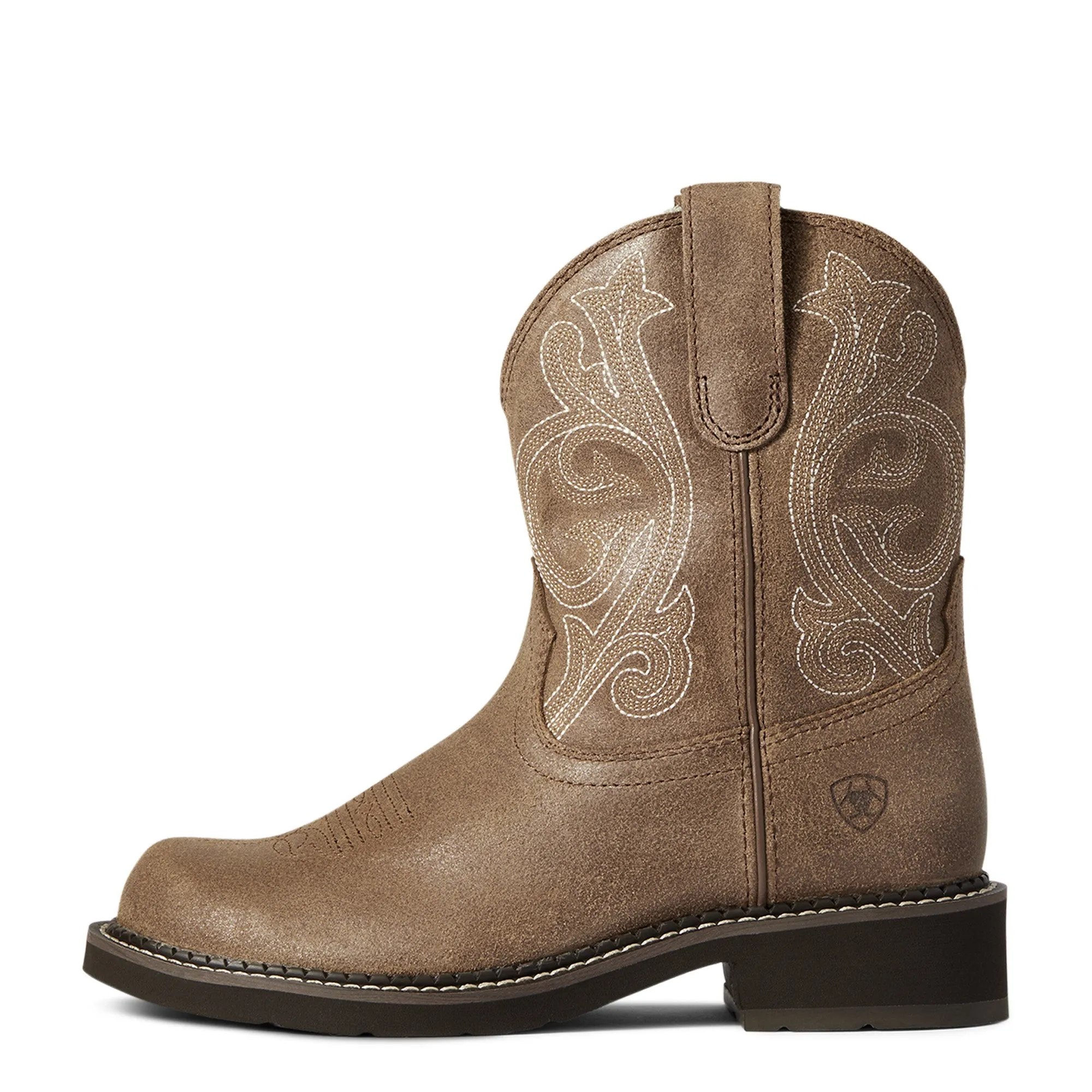 Ariat Ladies 10038374 Fatbaby Cosy Ash Brown Western Boots