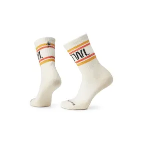 Athletic Smrtwl Retro Stripe Targeted Cushion Crew Socks