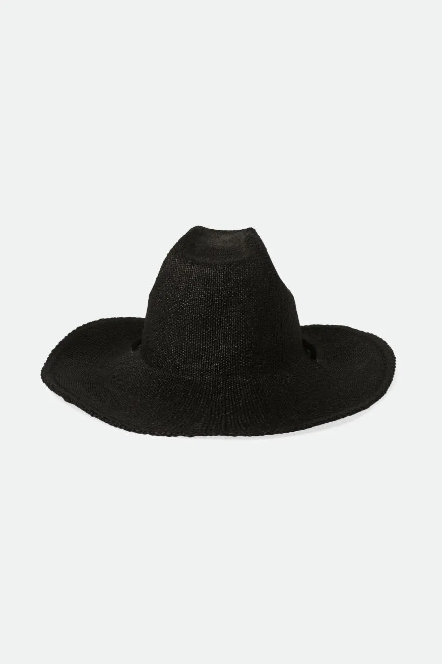 Austin Straw Cowboy Hat - Black