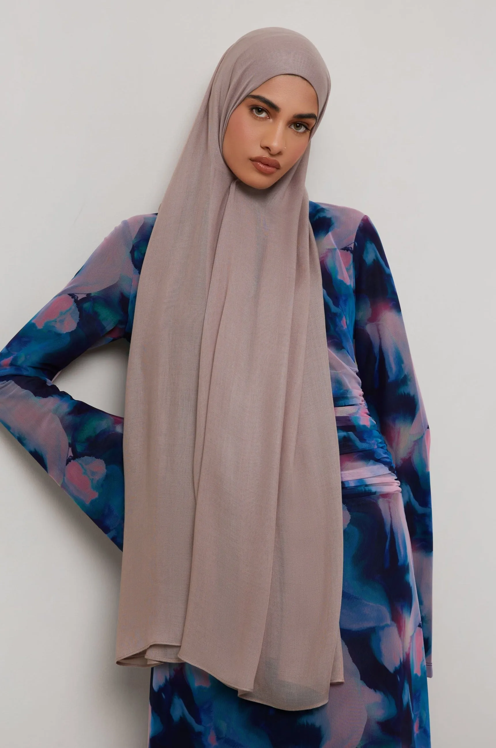 Bamboo Woven Hijab - Sphinx