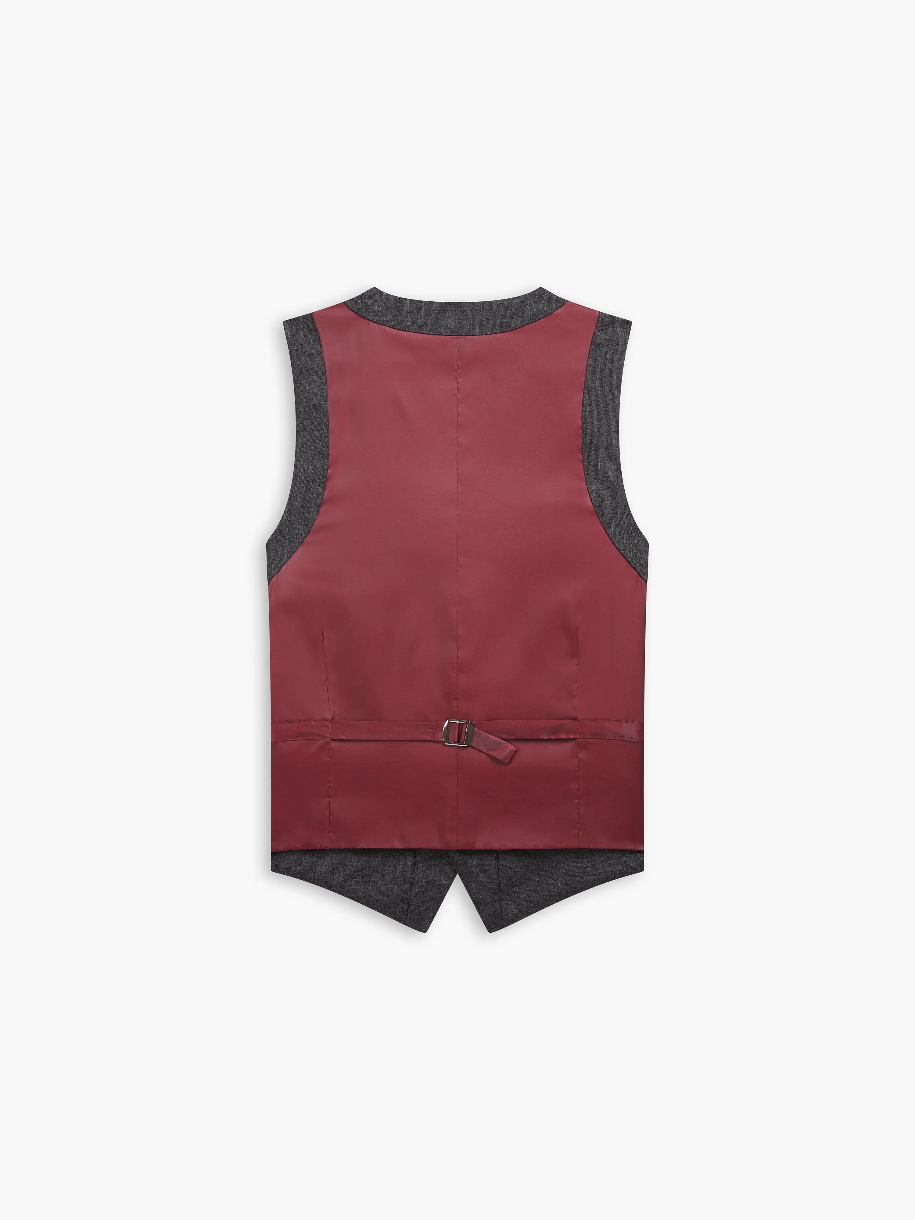 Barbican Italian Luxury Slim Charcoal Waistcoat