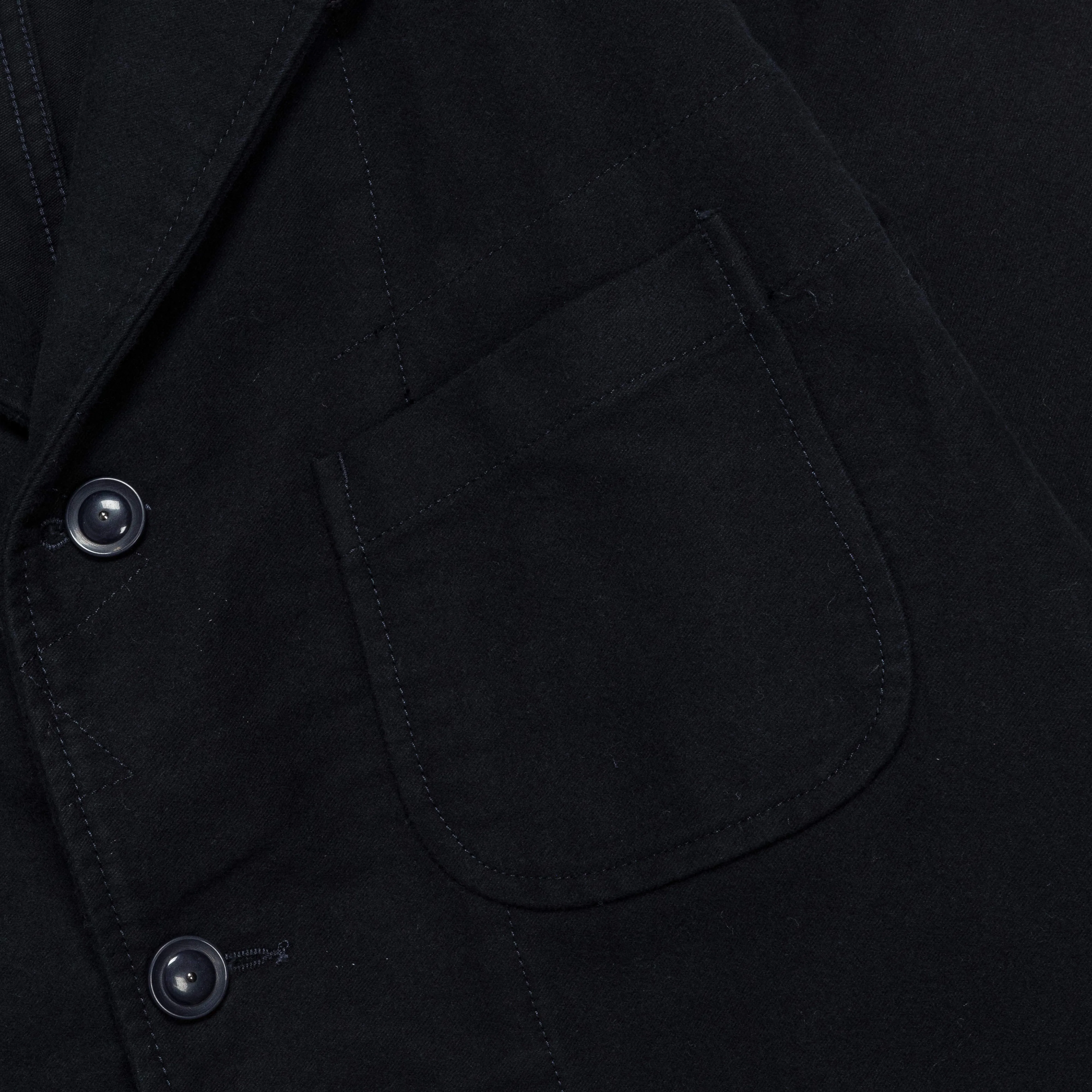 Bedford Jacket - Dk. Navy Cotton Moleskin