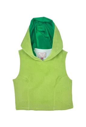 Bee Hoodie - Lime Sherbet Terry