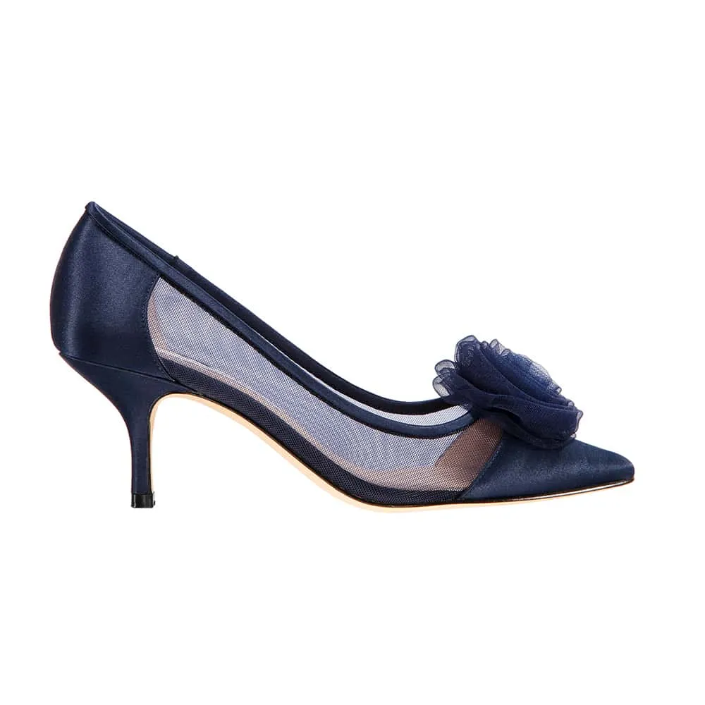 Bettey Heel in Navy