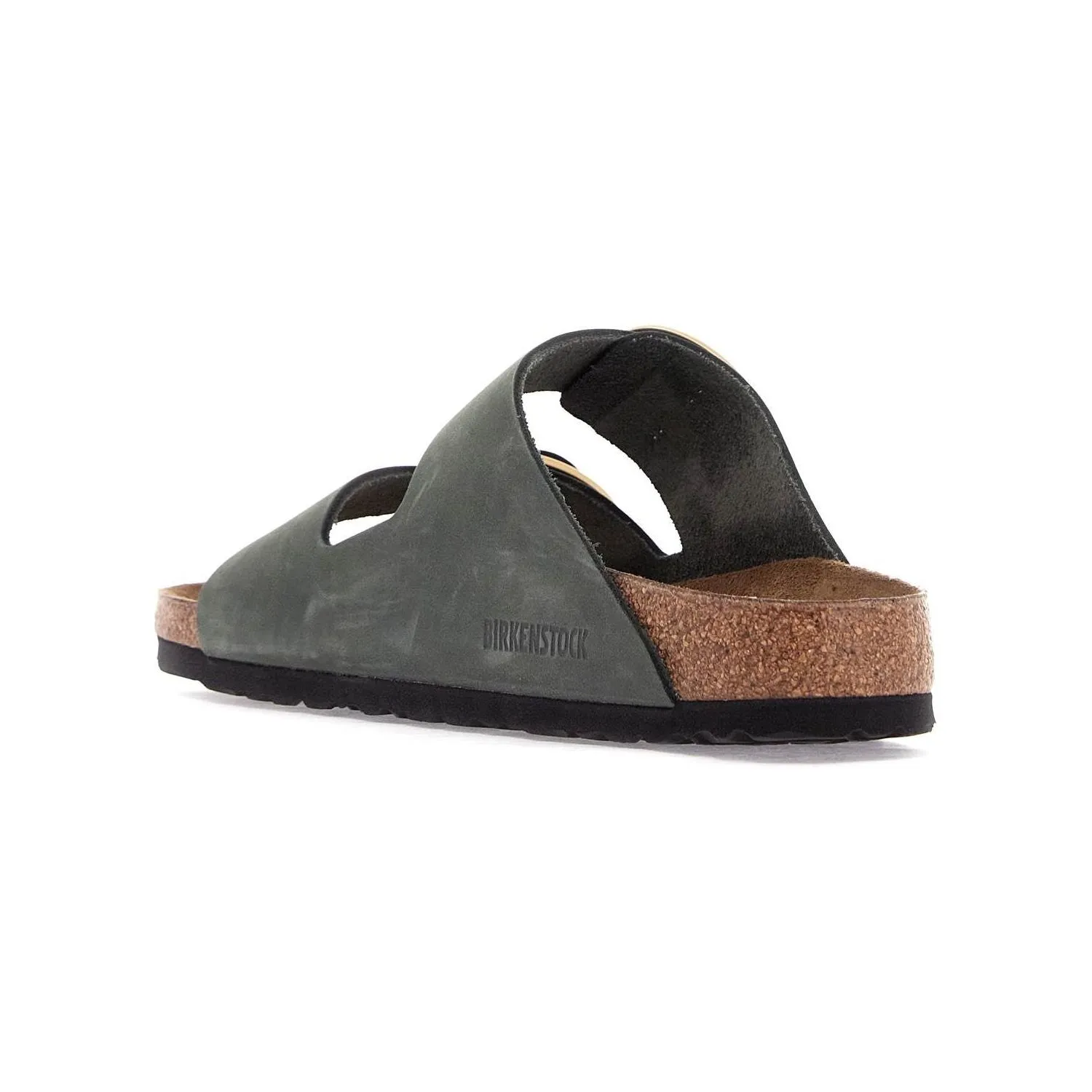 Birkenstock big buckle arizona slides