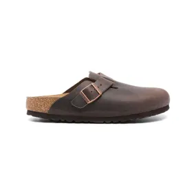 Birkenstock calf leather smooth grain Sandals Brown