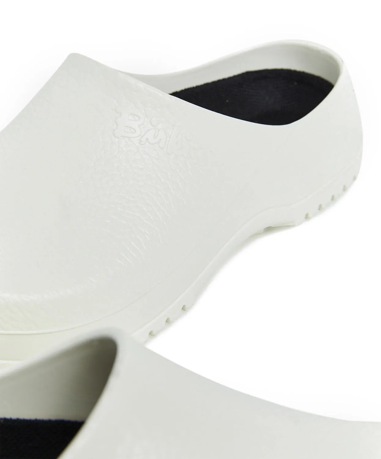 Birkenstock Super Birki PU White Clogs