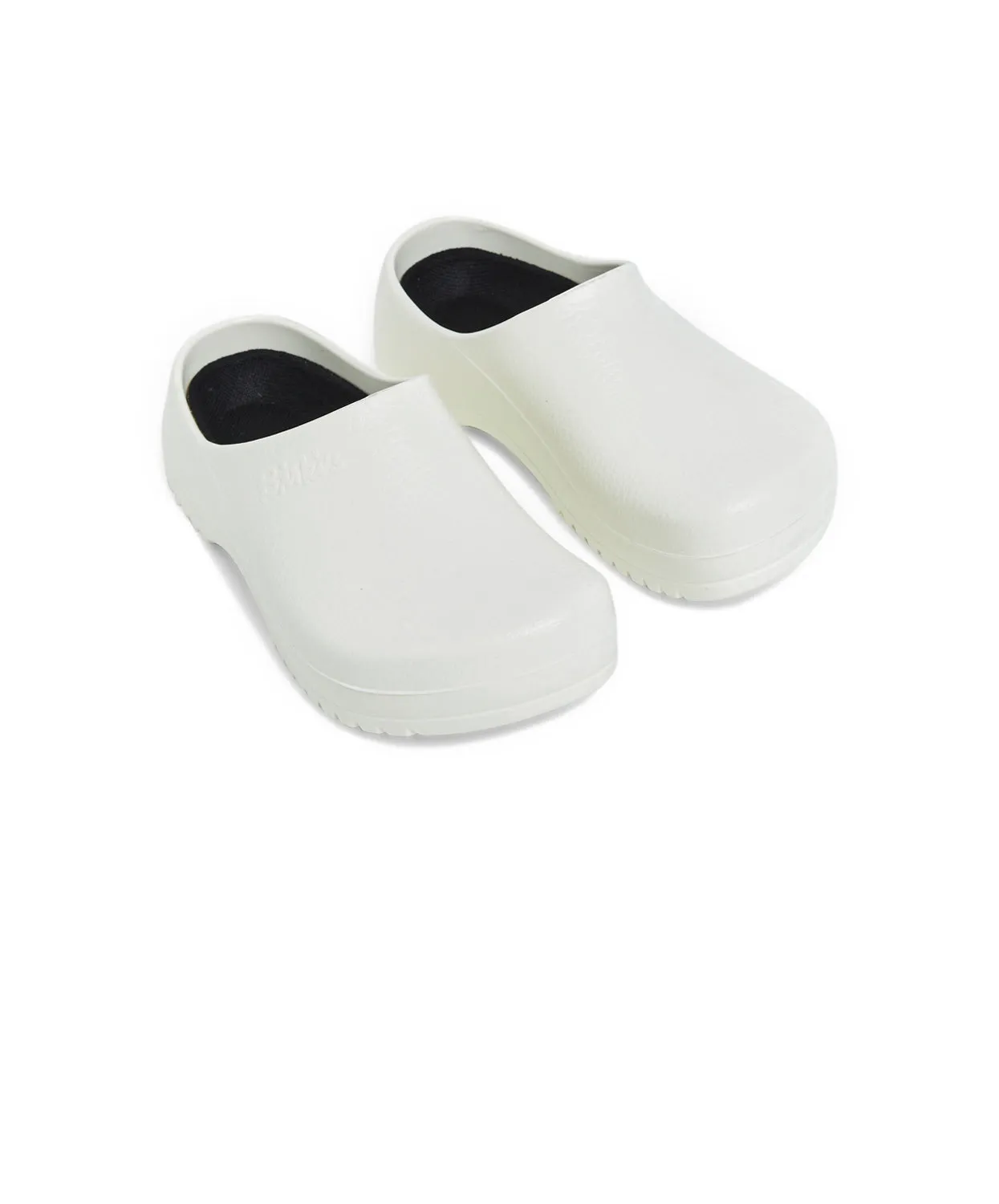 Birkenstock Super Birki PU White Clogs