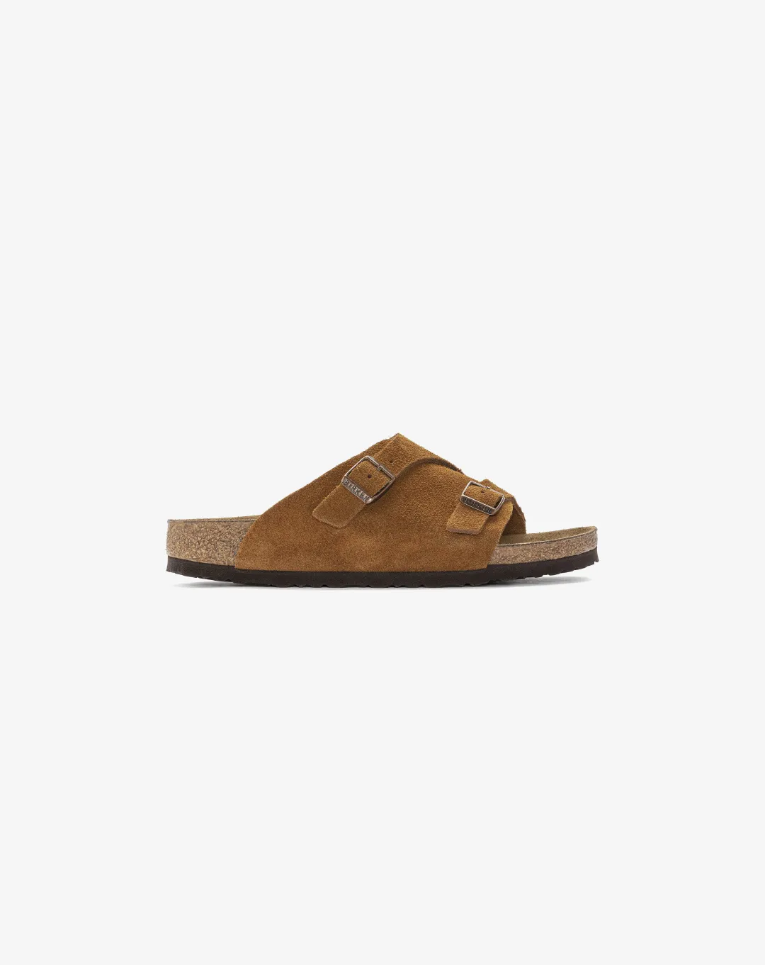 Birkenstock Zürich Suede Leather Sandal "Brown"