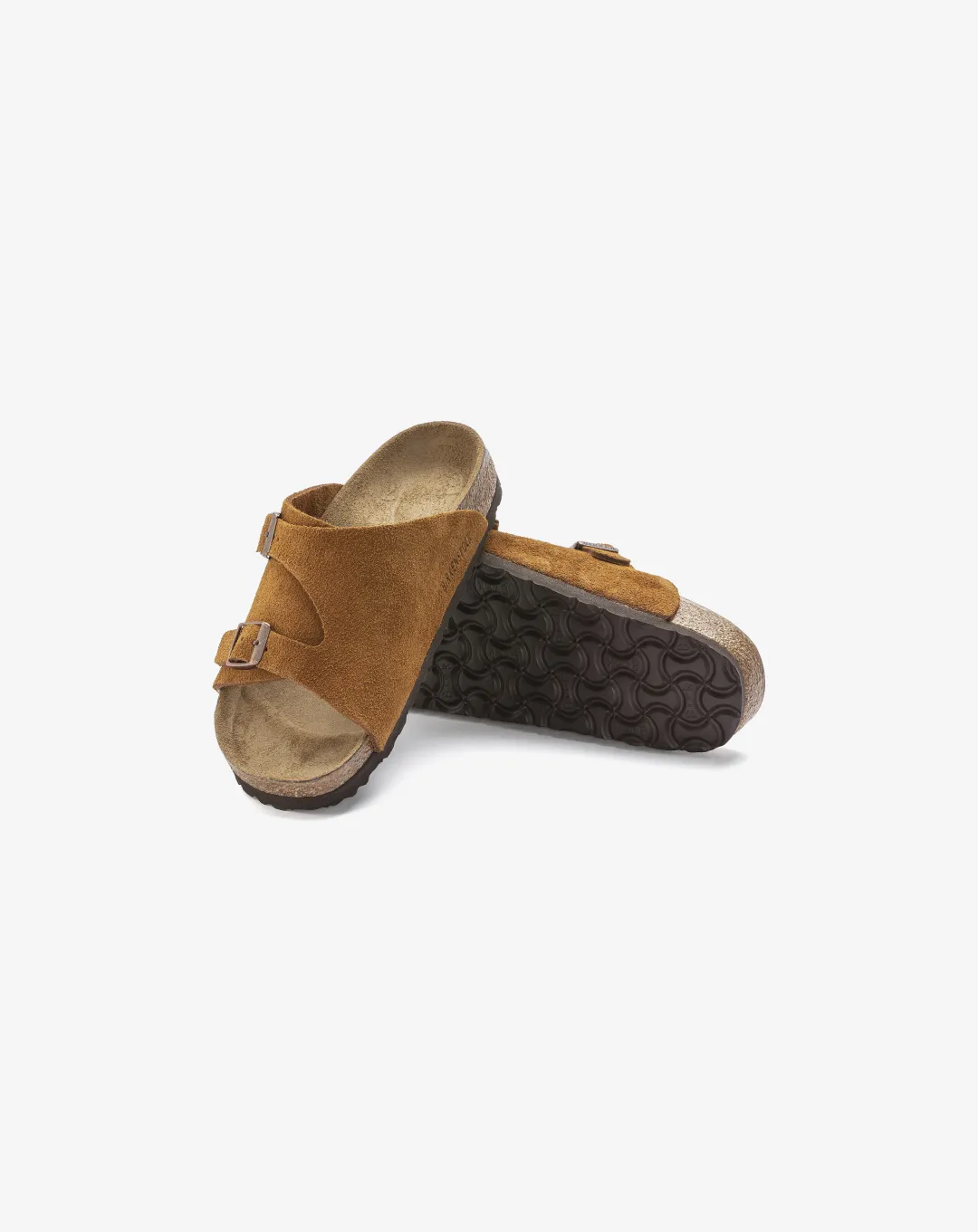 Birkenstock Zürich Suede Leather Sandal "Brown"