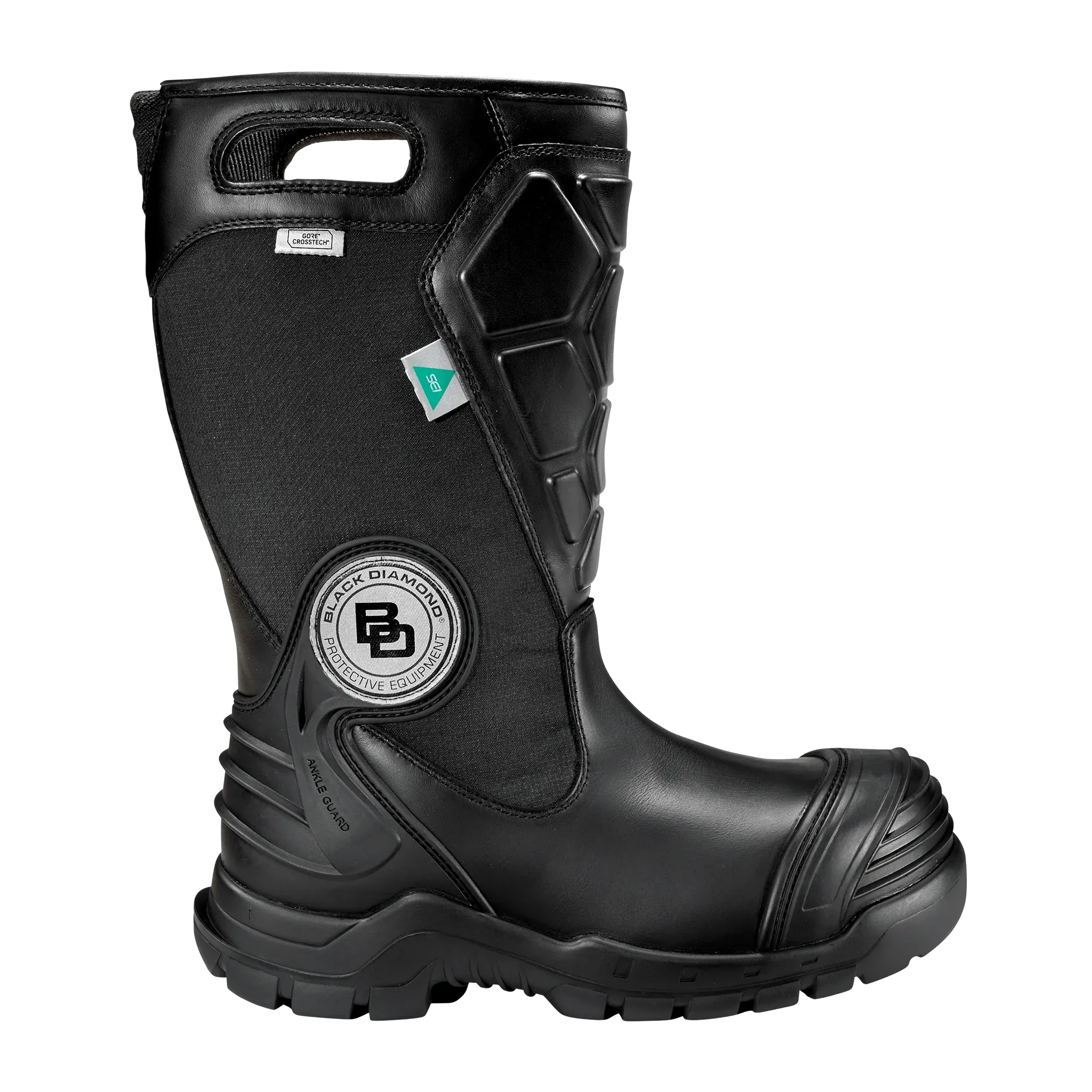 Black Diamond X2 14" Leather Firefighter Boot