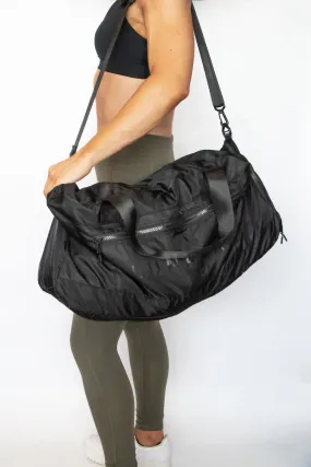 Black Duffle Gym Bag