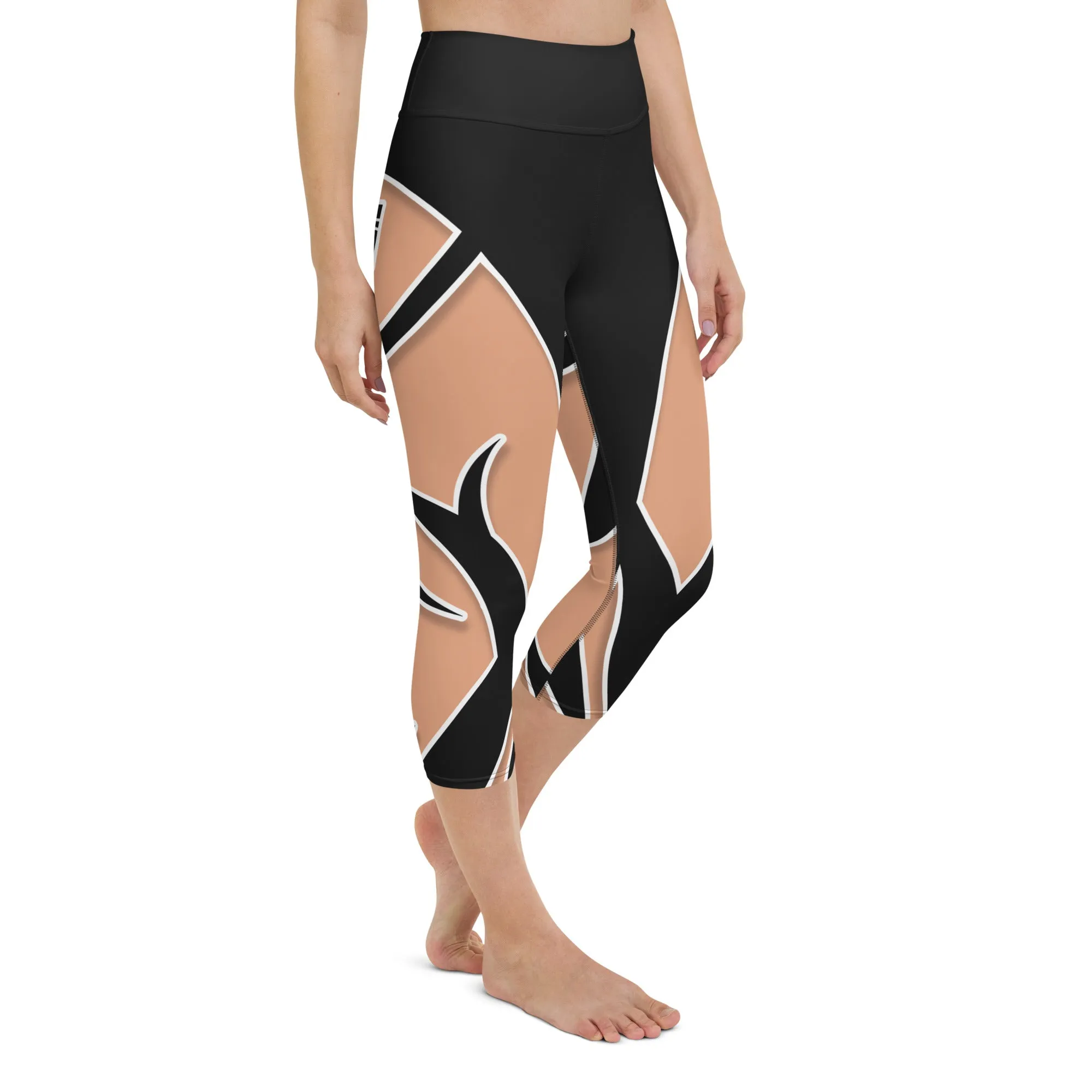 Bold Cut Outs Yoga Capris