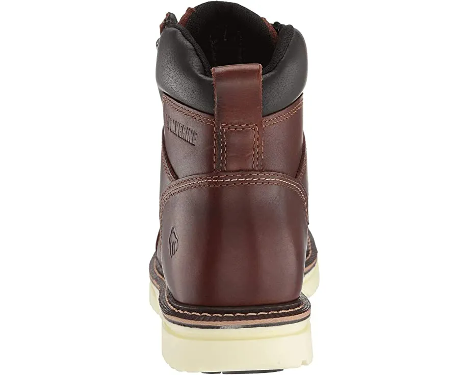 Boots 6" I-90 Durashocks Soft Toe Wedge Wolverine, brown