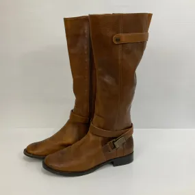 Boots Designer By Arturo Chiang In Brown, Size: 8