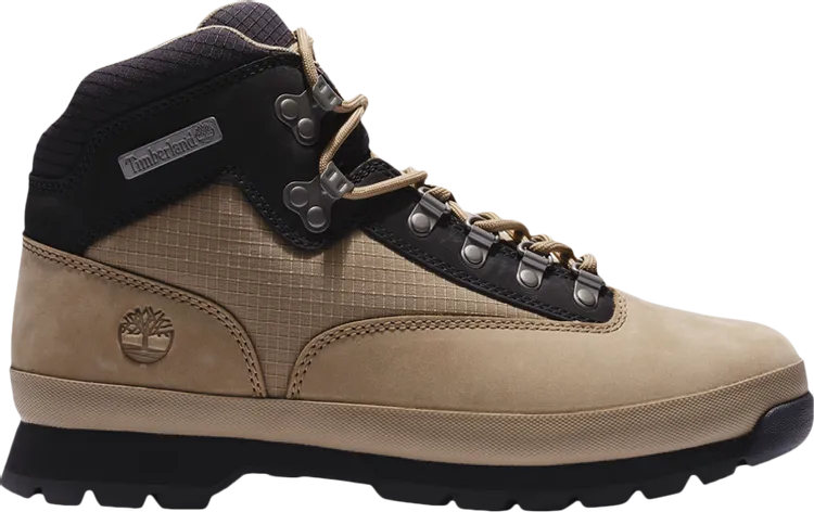 Boots Euro Hiker Mid Light Brown, brown