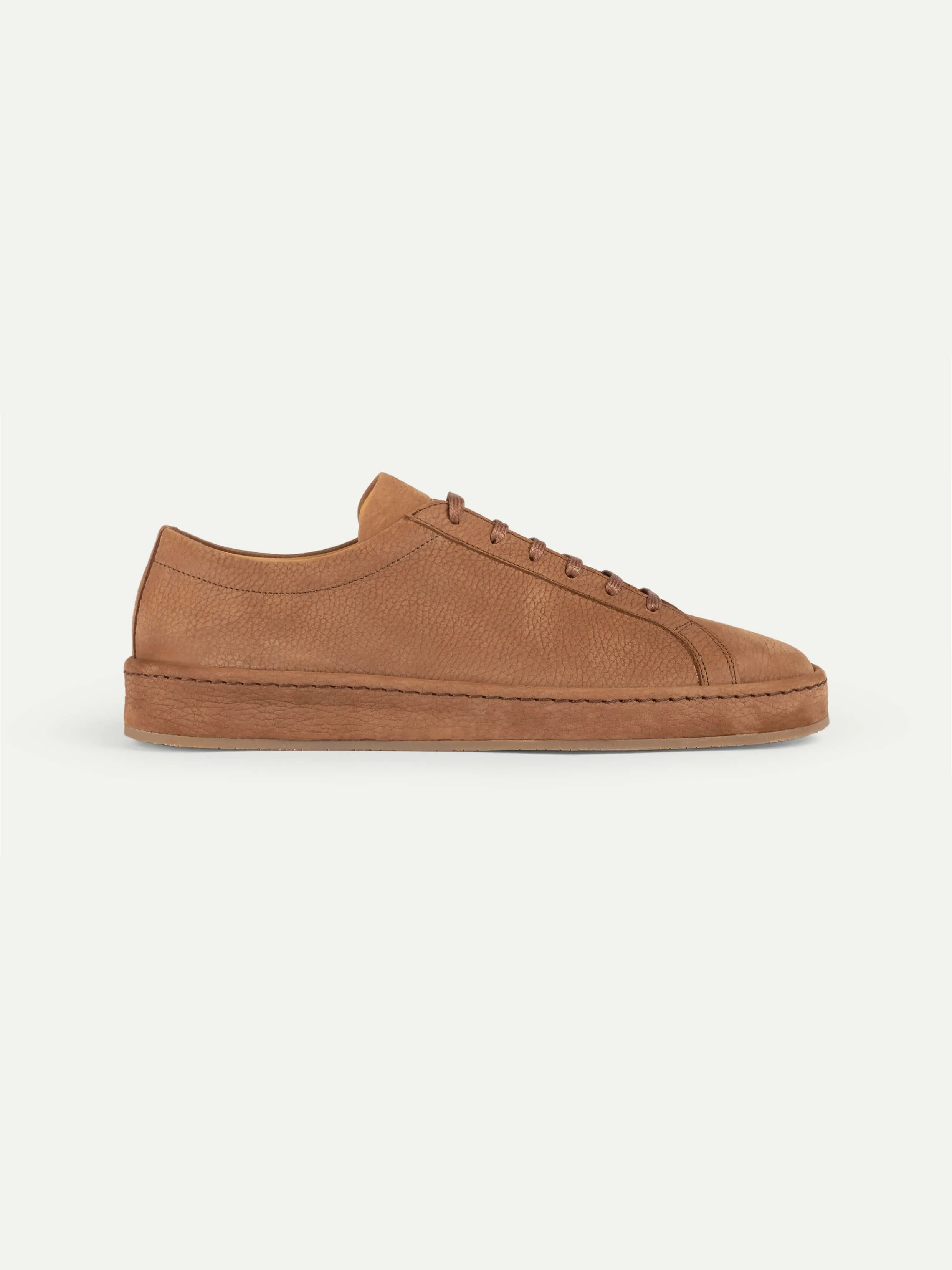 Caramel Nubuck Voyager Sneaker