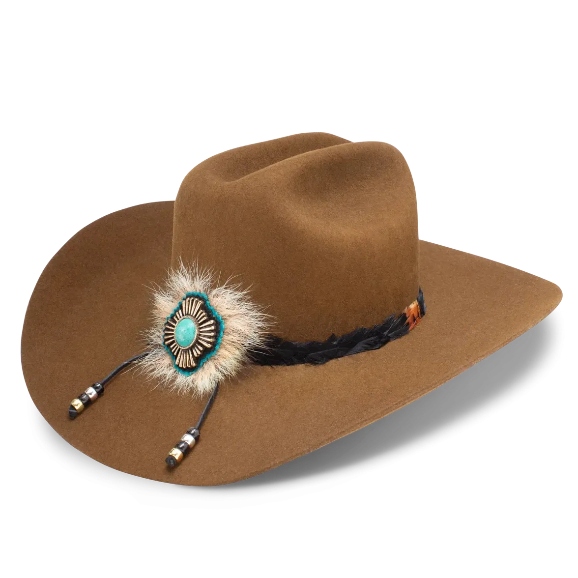 Charlie 1 Horse x Lainey Wilson Country With A Flare Wool Felt Hat in Cognac