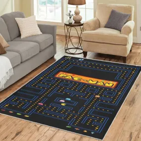 Classic Arcade Game Area Rug