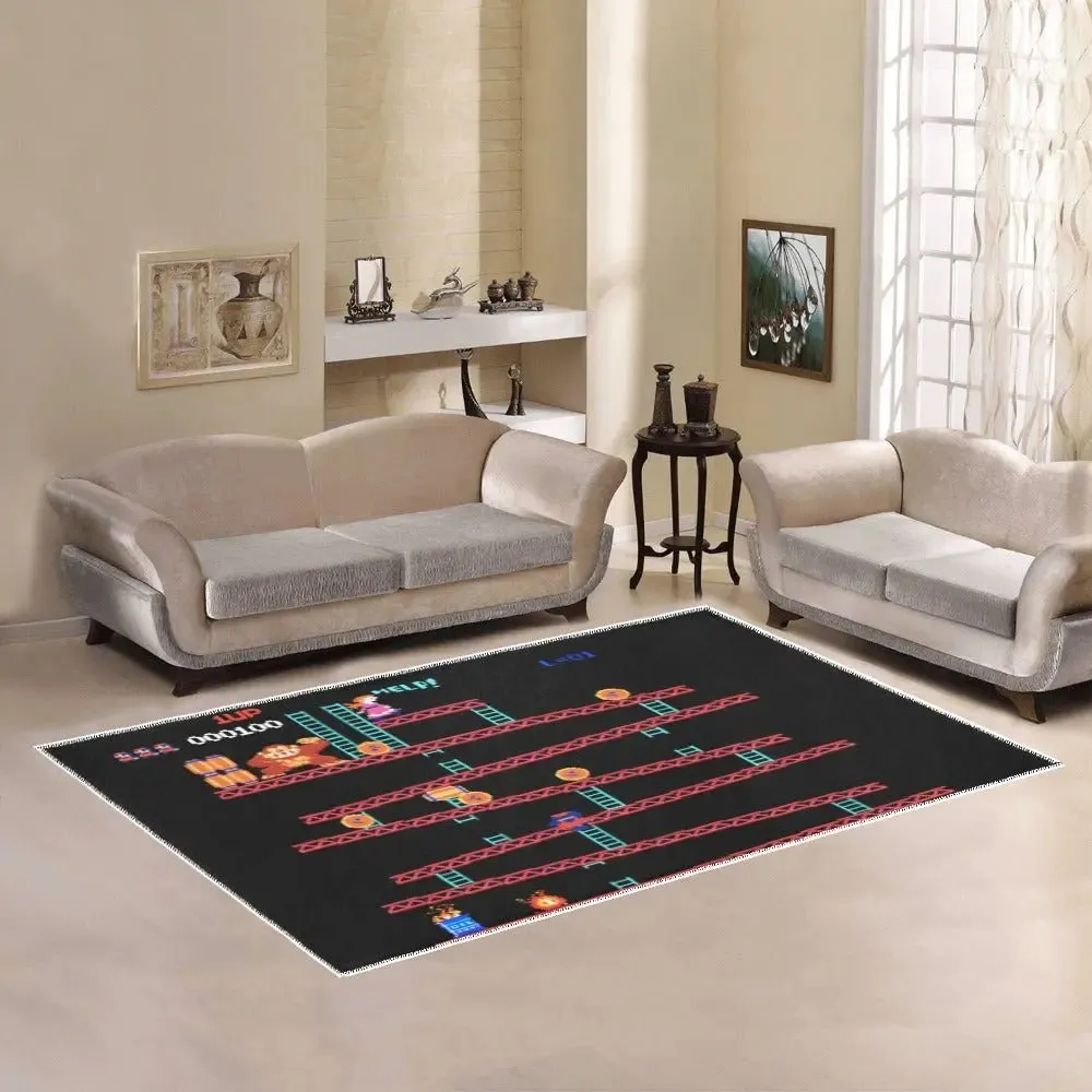 Classic Arcade Game Area Rug