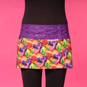 Colorful Bubbles Athletic Skirt