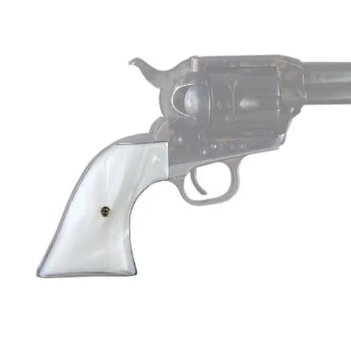 Colt Single Action Grip White Pearl Cowboy Pan