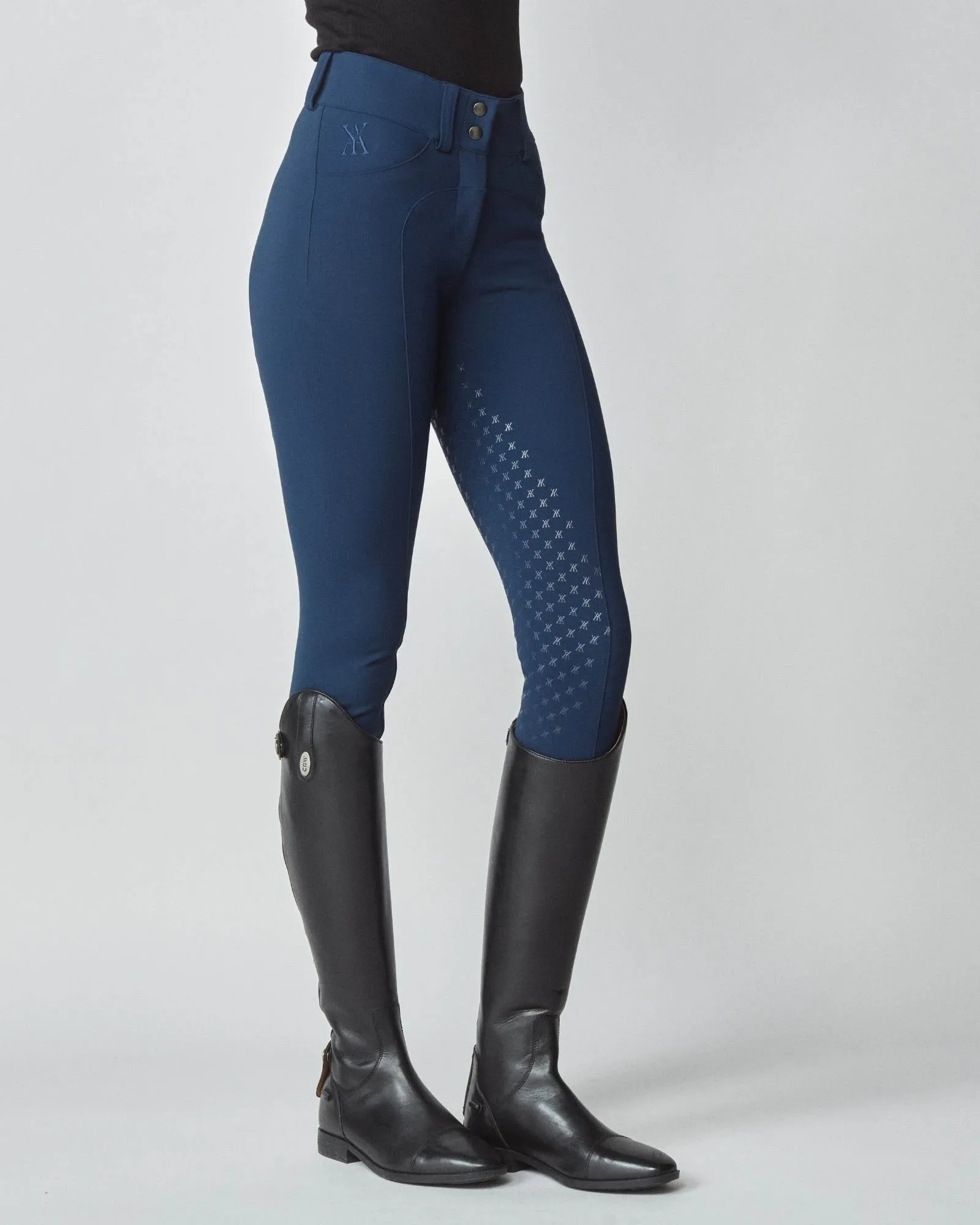 Compression Performance Breeches Navy