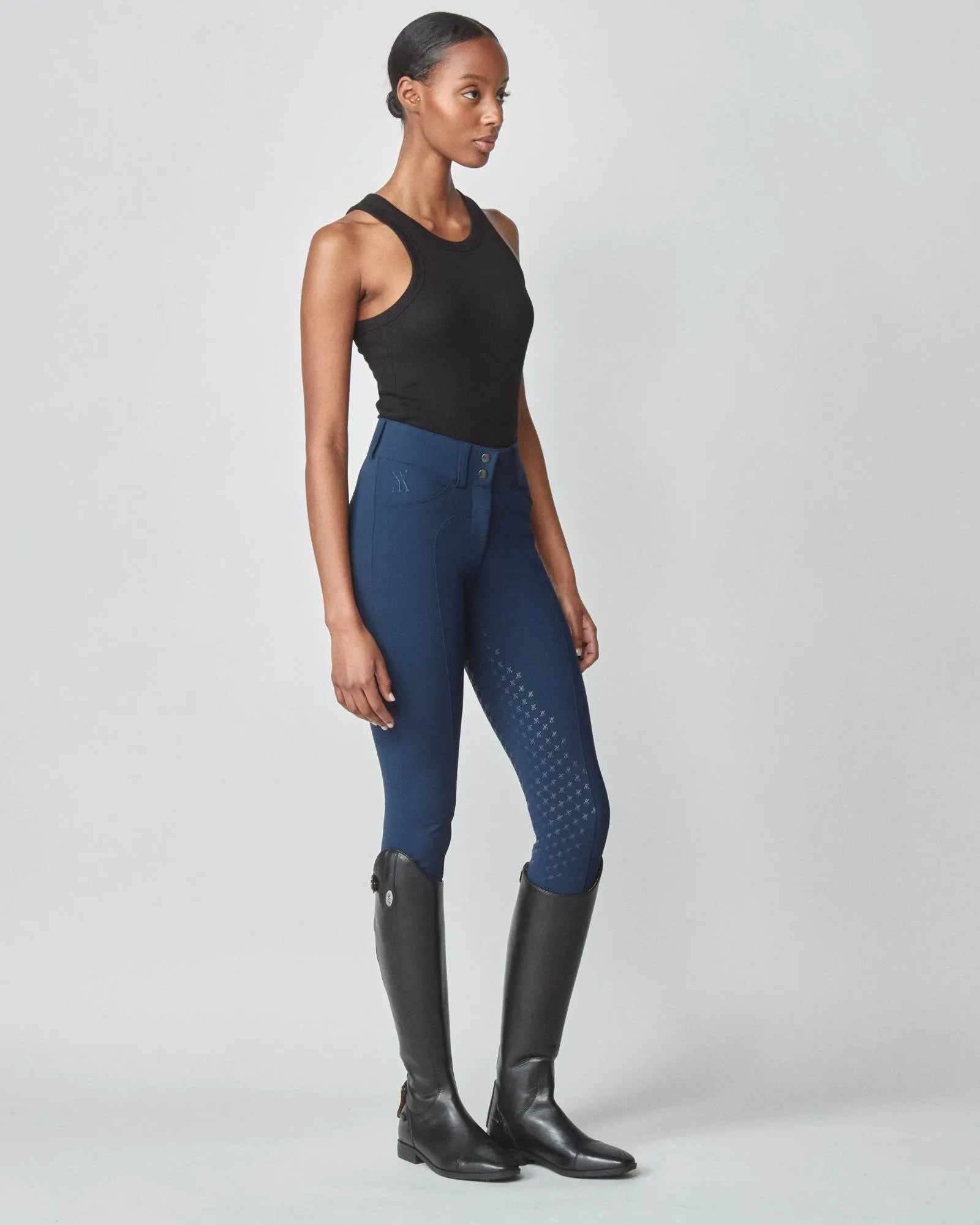 Compression Performance Breeches Navy