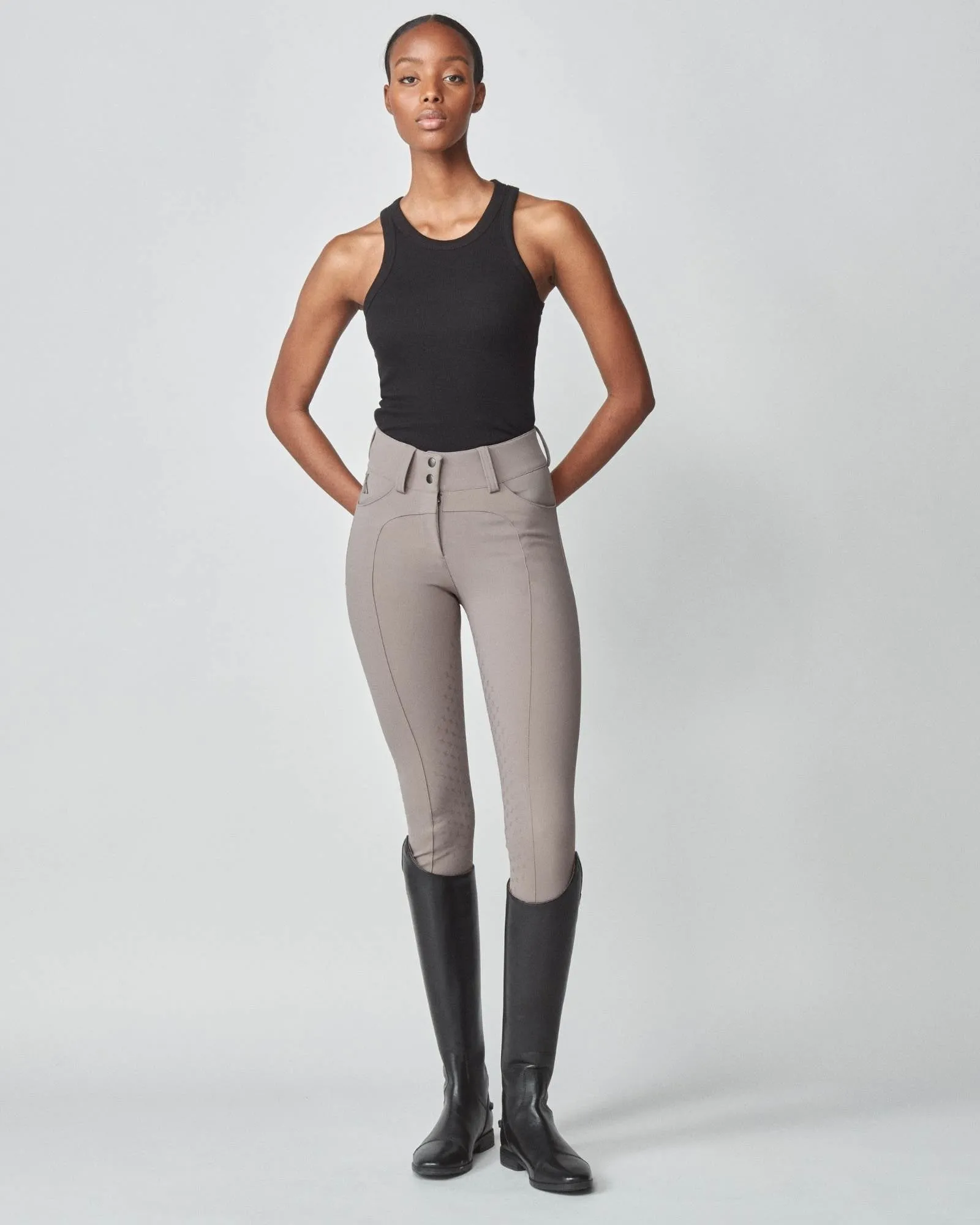 Compression Performance Breeches Taupe