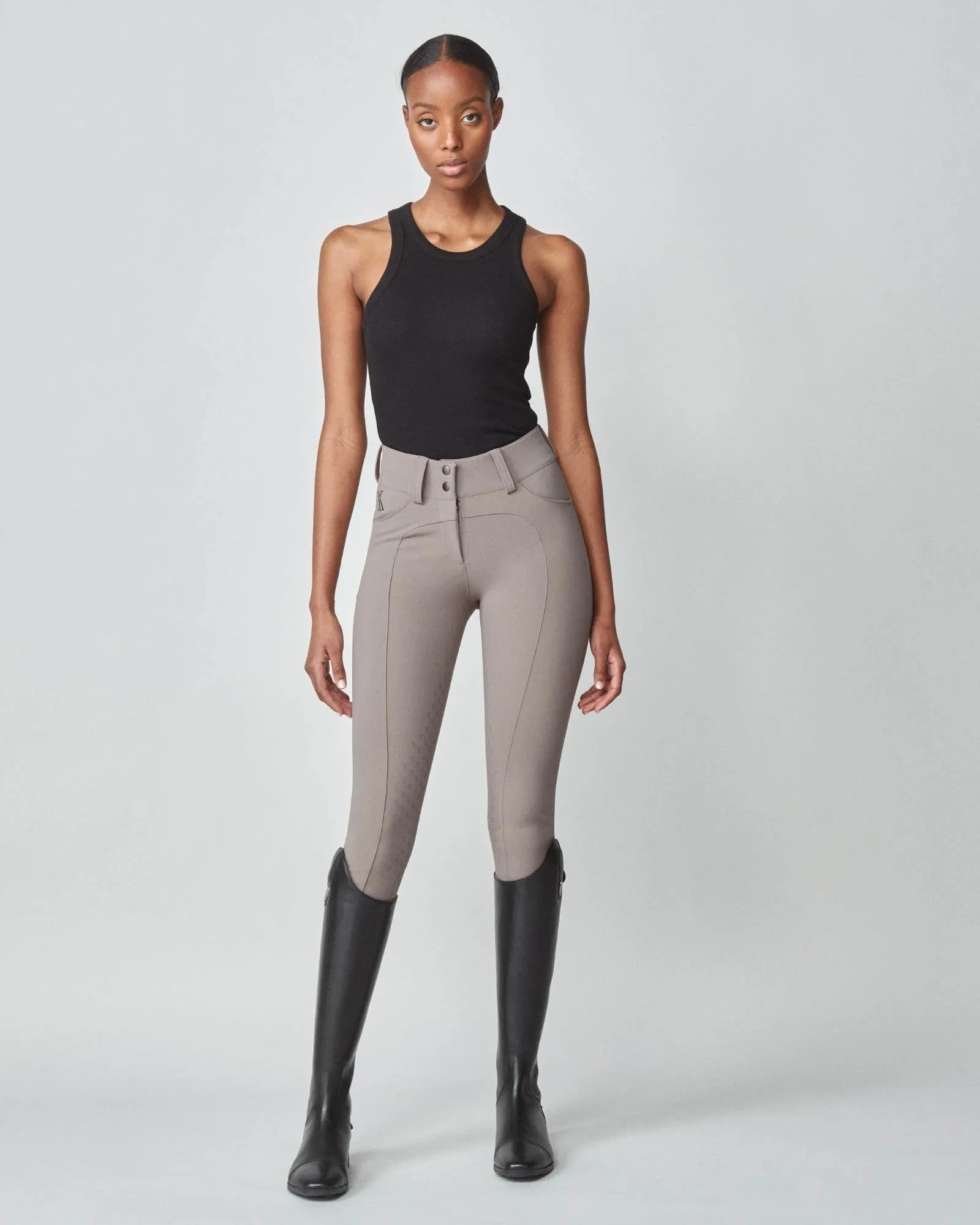 Compression Performance Breeches Taupe