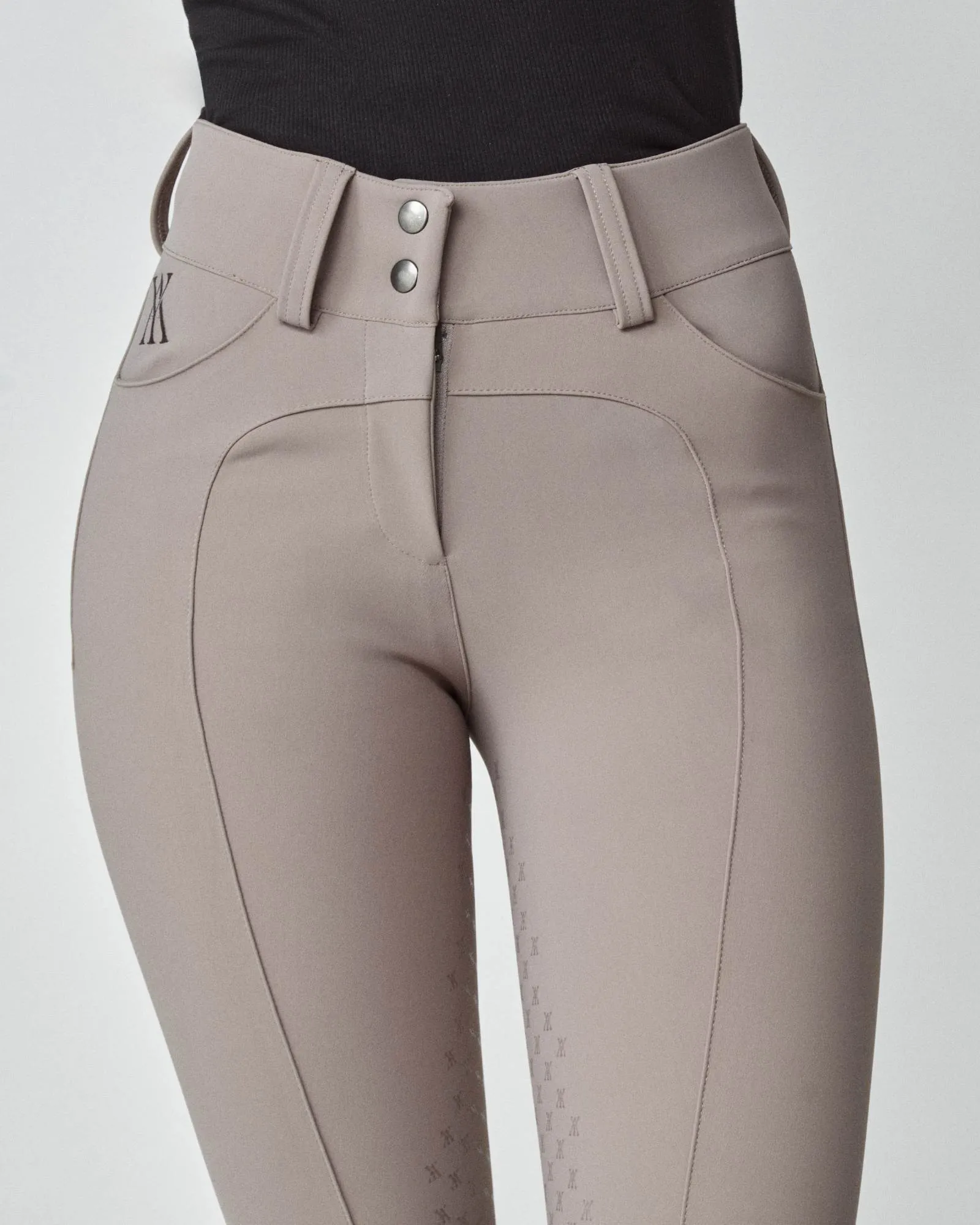 Compression Performance Breeches Taupe