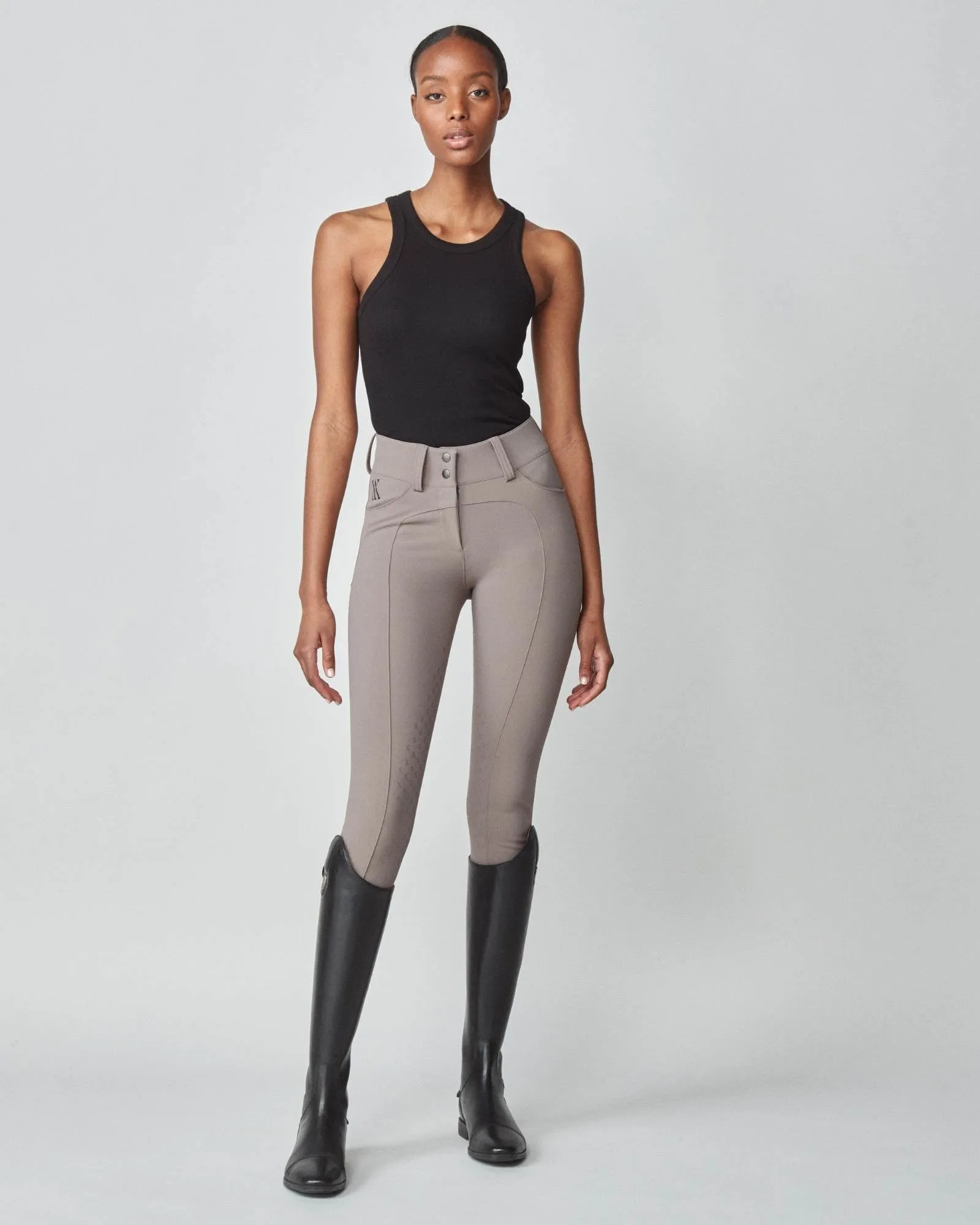 Compression Performance Breeches Taupe