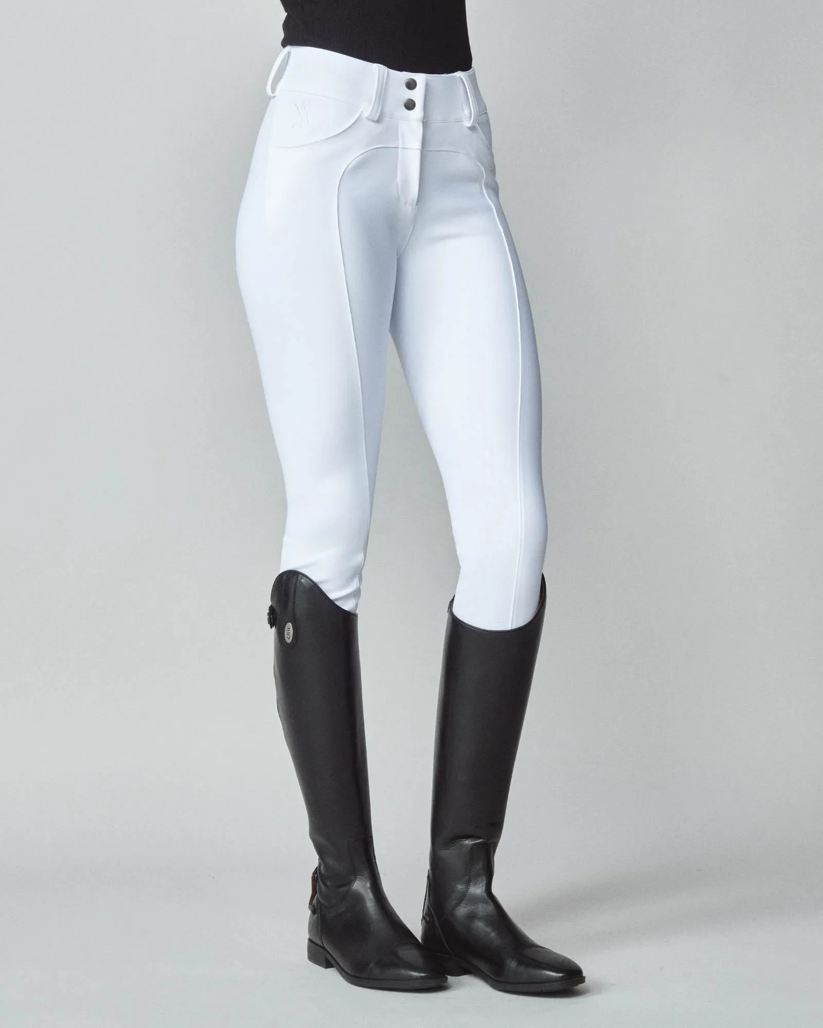 Compression Performance Breeches White