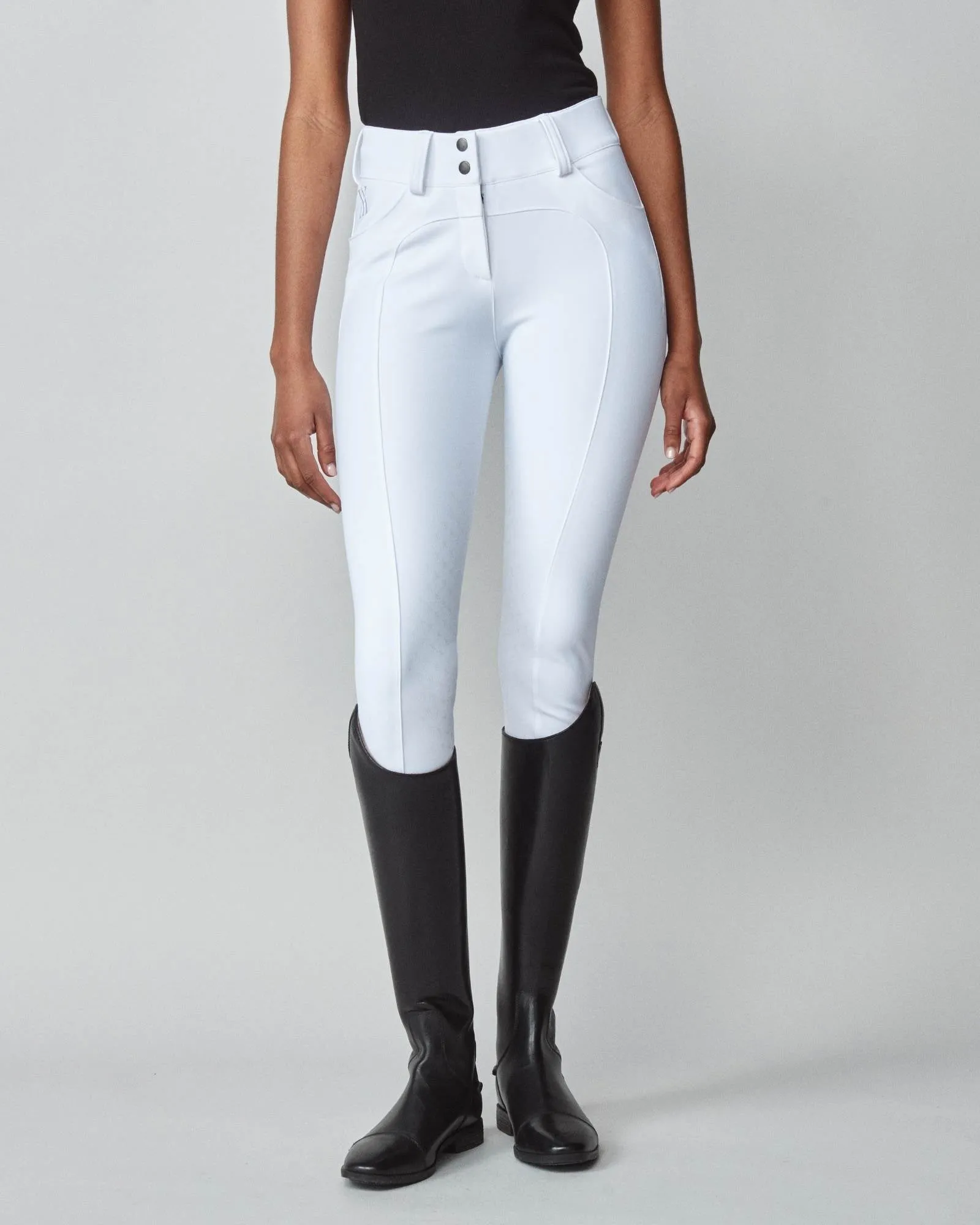 Compression Performance Breeches White