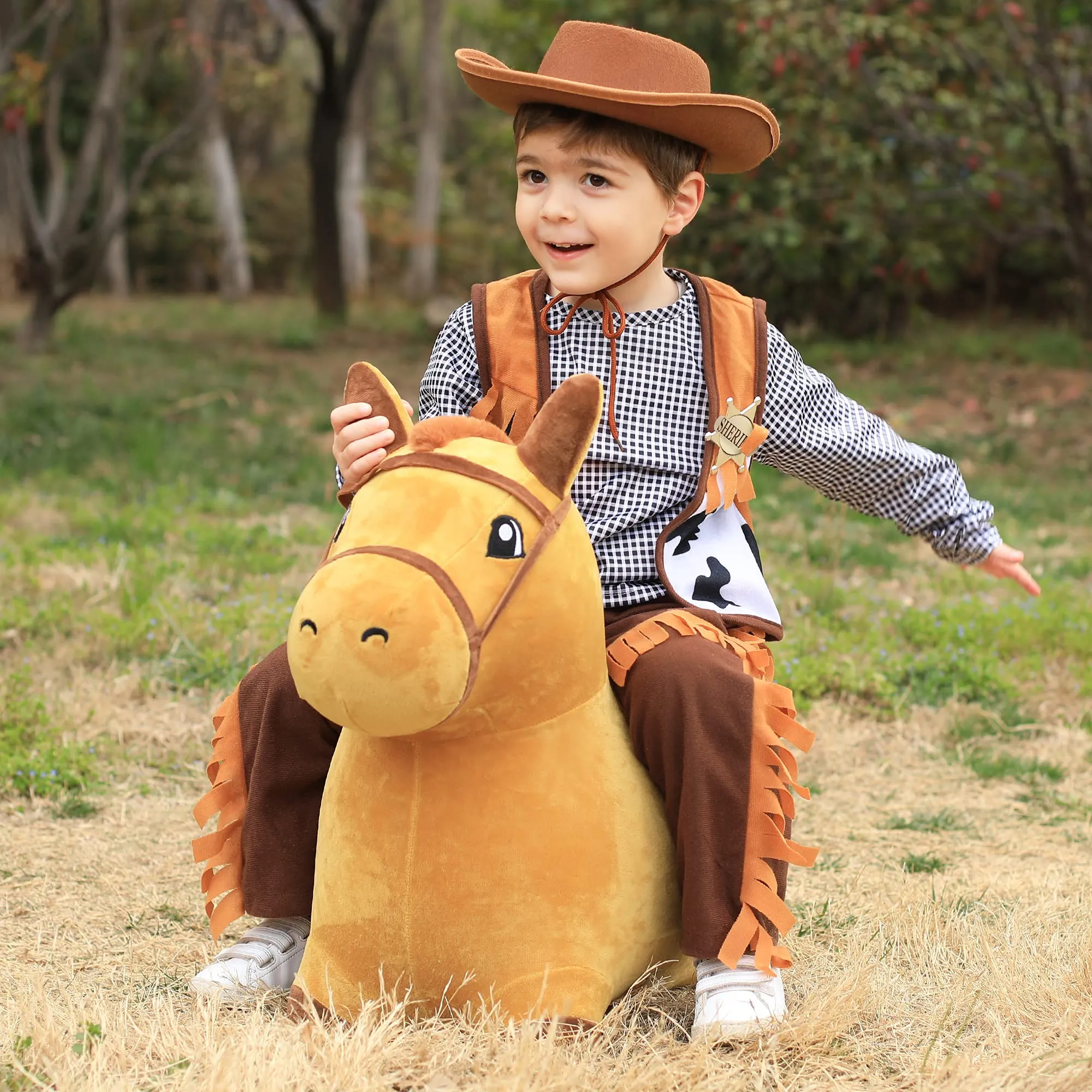 Cowboy Costume Boy Dress Up Clothes Role Play Outfit