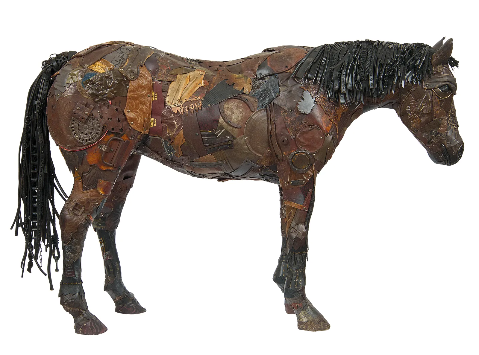 CUSTOM HORSE original 3D sculpture