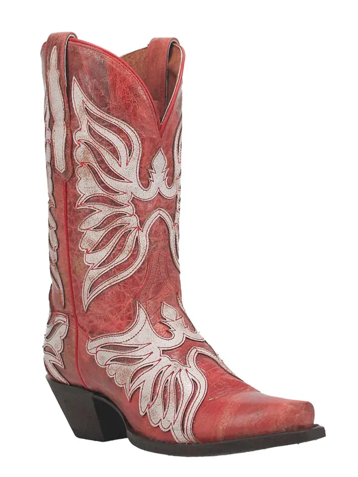 Dan Post DP4348 Womens Ndulgence Leather Boot Vintage Red